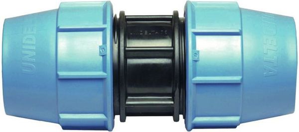 Unidelta Σύνδεσμος ευθείας διέλευσης PE 50 x 50mm (601050)