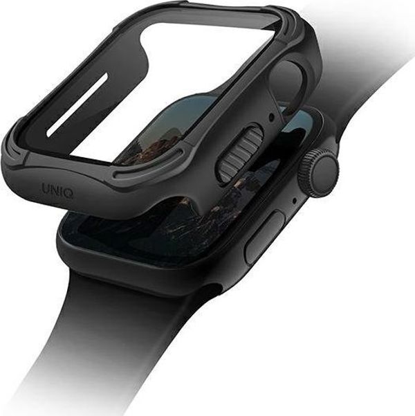 Uniq UNIQ θήκη Torres Apple Watch Series 4/5/6/SE 40mm. μαύρο/μεσάνυχτα μαύρο