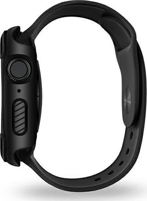 Uniq UNIQ θήκη Torres Apple Watch Series 4/5/6/SE 40mm. μαύρο/μεσάνυχτα μαύρο