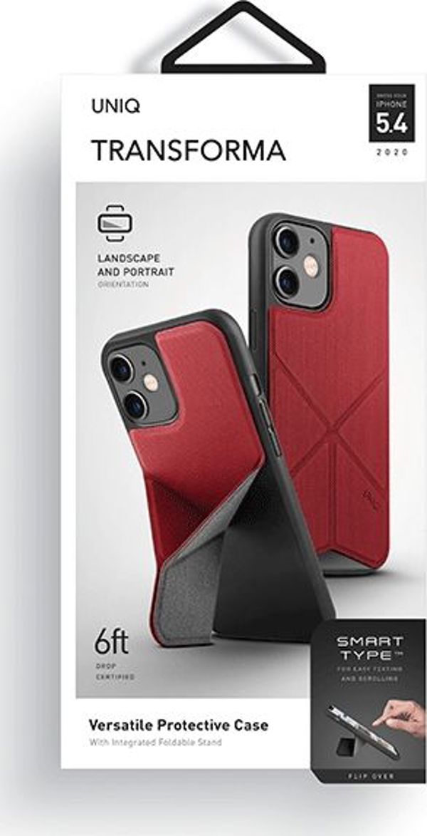 Uniq UNIQ θήκη Transforma Apple iPhone 12 mini κόκκινο/κοραλλί
