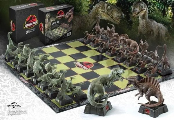 Universal Jurassic - παιχνίδι σκακιού Jurassic Park