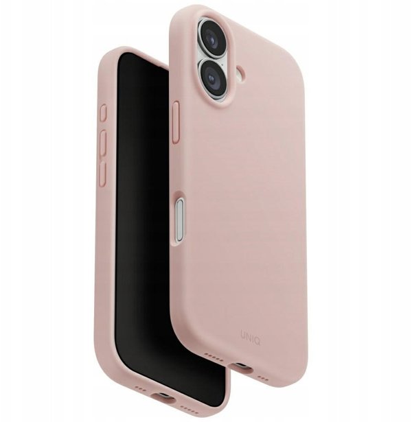 UNIQ Lino Θήκη για iPhone 17 Magclick Φόρτιση Ροζ