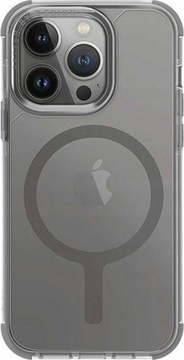 Uniq UNIQ θήκη Combat iPhone 15 Pro Max 6.7" Magclick Charging γκρι/frost grey