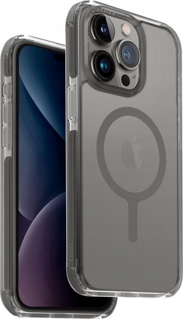 Uniq UNIQ θήκη Combat iPhone 15 Pro Max 6.7" Magclick Charging γκρι/frost grey