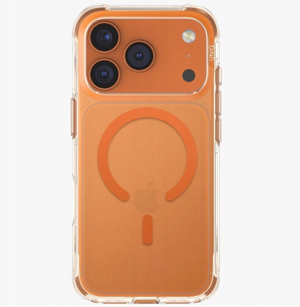 UNIQ LifePro Xtreme Θήκη για iPhone 17 Pro Magclick Φόρτιση Πορτοκαλί