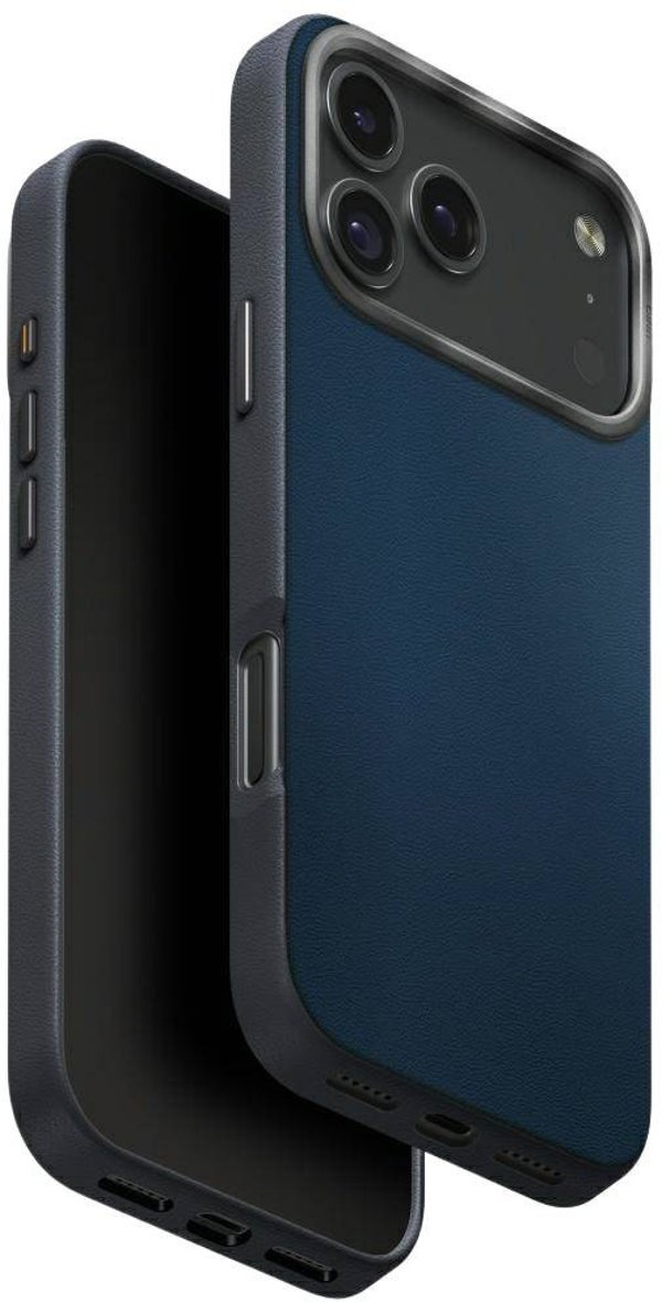 Θήκη UNIQ Lyden DS για iPhone 17 Pro Max Magclick Φόρτιση Μπλε/Μαύρο