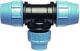 Unidelta Μειωτικό ταφ PE 40 x 25 x 40mm (603139)