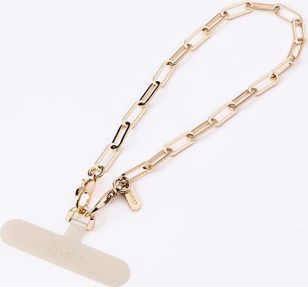 Uniq UNIQ Coehl GoldiLocks Handstrap καθολικό κορδόνι για το τηλέφωνο στο χέρι χρυσό/σαμπανιζέ χρυσό