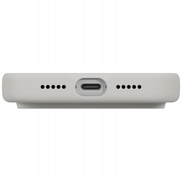Θήκη UNIQ Lino για iPhone 17 Pro Magclick Φόρτιση Ανοιχτό Γκρι