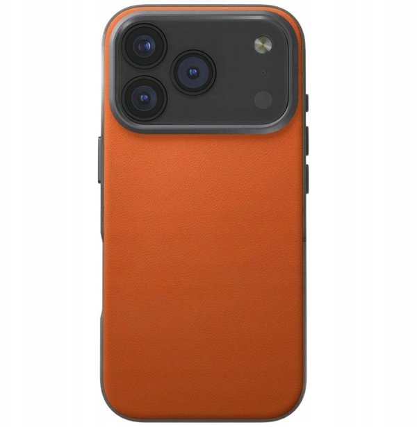 Θήκη UNIQ Lyden DS για iPhone 17 Pro Magclick Φόρτιση Πορτοκαλί/Γκρι