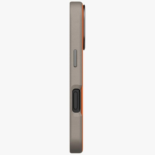 Θήκη UNIQ Lyden DS για iPhone 17 Pro Magclick Φόρτιση Πορτοκαλί/Γκρι