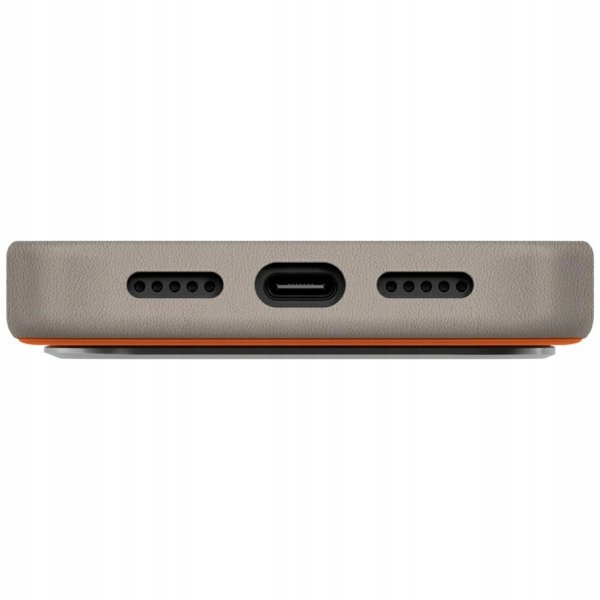 Θήκη UNIQ Lyden DS για iPhone 17 Pro Magclick Φόρτιση Πορτοκαλί/Γκρι