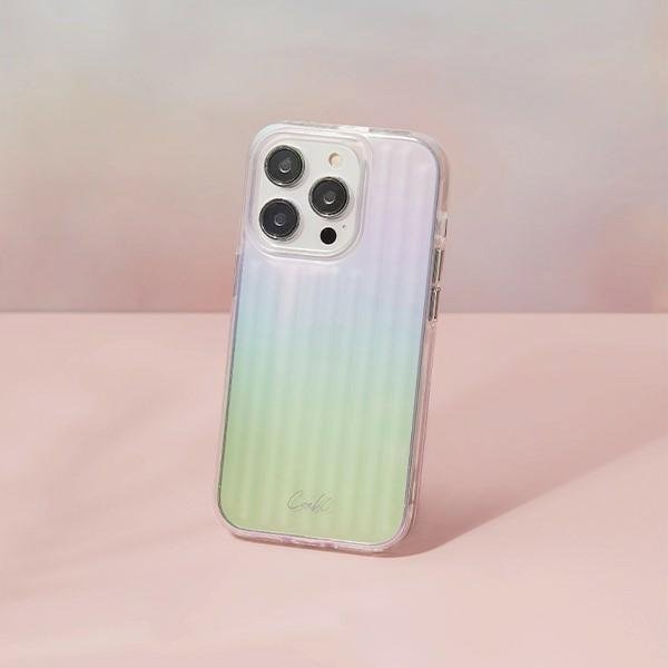 Uniq Etui UNIQ Coehl Linear Apple iPhone 14 Pro Max οπαλί/ιριδίζον