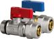 Unimet ΜΙΝΙ ΒΑΛΒΙΔΑ ΣΦΑΙΡΑΣ PEX ΜΕ ΦΛΑΝΤΖΑ 1/2*16 ΖΕΣΤΟ ΝΕΡΟ