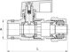 Unimet ΜΙΝΙ ΒΑΛΒΙΔΑ ΣΦΑΙΡΑΣ PEX ΜΕ ΦΛΑΝΤΖΑ 1/2*16 ΖΕΣΤΟ ΝΕΡΟ