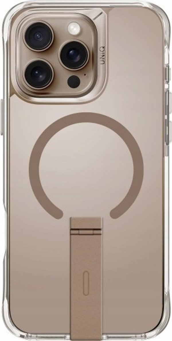 Uniq UNIQ θήκη Eleva με Vertica Stand iPhone 16 Pro Max 6.9" χρυσό/χρυσό taupe