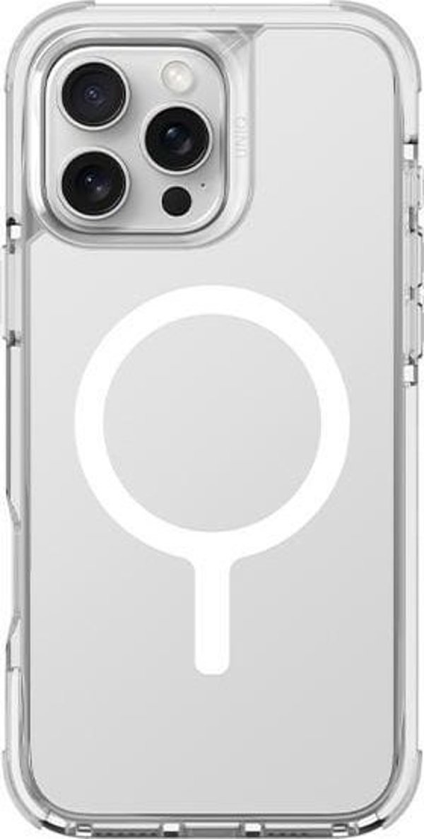 Uniq UNIQ θήκη Combat iPhone 16 Pro Max 6.9" Magclick Charging λευκό/lume white