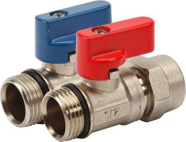 Unimet ΣΦΑΙΡΙΚΗ ΒΑΛΒΙΔΑ PEX MINI ΜΕ ΣΤΕΓΑΝΩΣΗ 1/2*16 ΚΡΥΟ ΝΕΡΟ