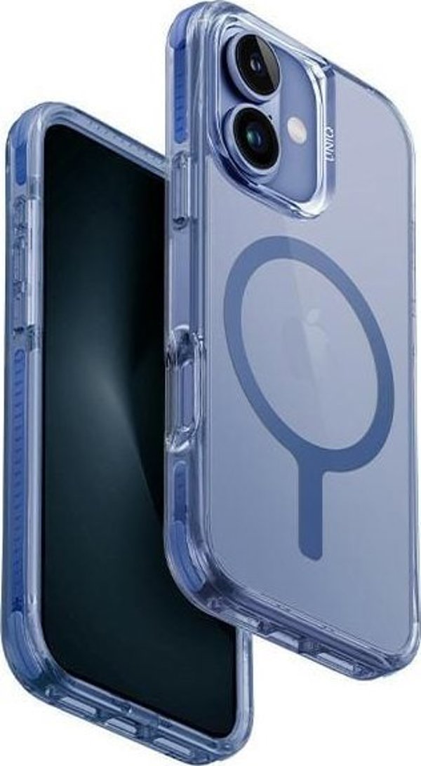 Uniq UNIQ θήκη Combat iPhone 16 6.1" Magclick Charging μπλε/pearl blue
