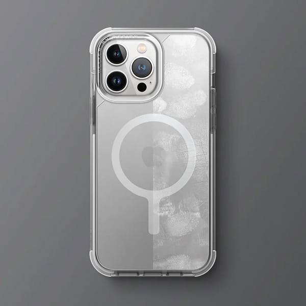 Uniq UNIQ θήκη Combat iPhone 16 6.1" Magclick Charging μπλε/pearl blue