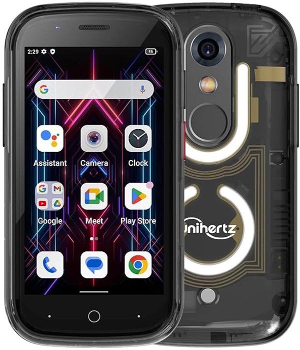 Τηλέφωνο Unihertz Jelly Star, 256/8 GB, μαύρο