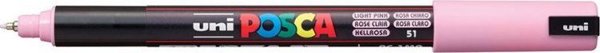 Uni Posca PC-1MR Μαρκαδόρος Με Ακίδα Στυλό Παστέλ Ροζ Χρώμα