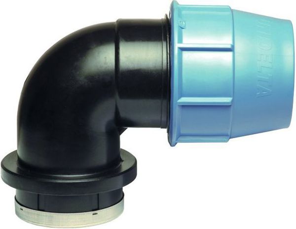 Γωνία PE Unidelta GW 50mm x 2" (602651) 3407610 8030884001857
