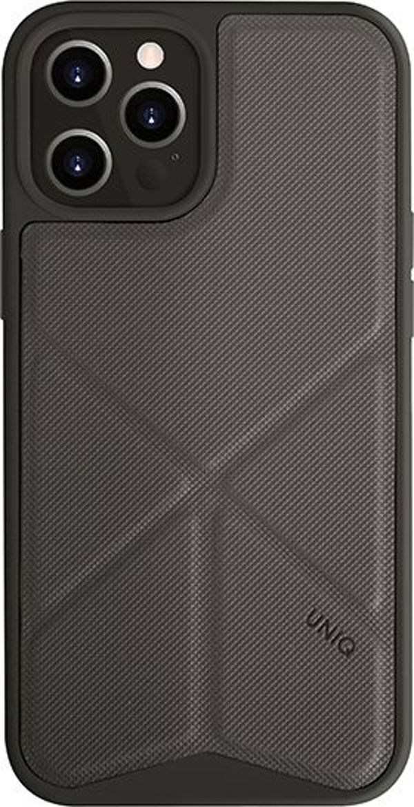 Θήκη Uniq Transforma για Apple iPhone 12 Pro Max, Μαγνητική Βάση, Γκρι/Ανθρακί