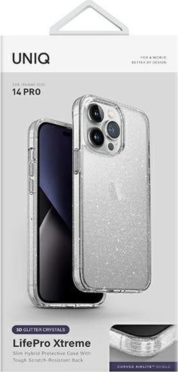 Uniq Etui UNIQ LifePro Xtreme Apple iPhone 14 Pro διαφανές/tinsel lucent