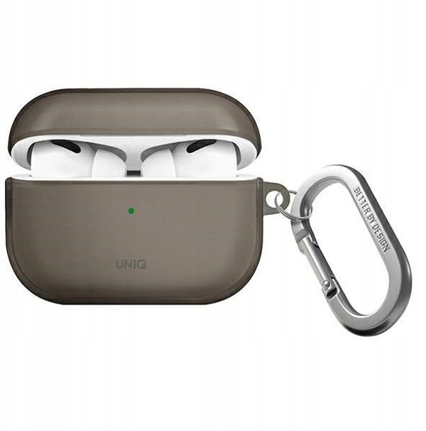 Uniq Etui UNIQ Glase Apple AirPods Pro 2 dymny/glossy smoke