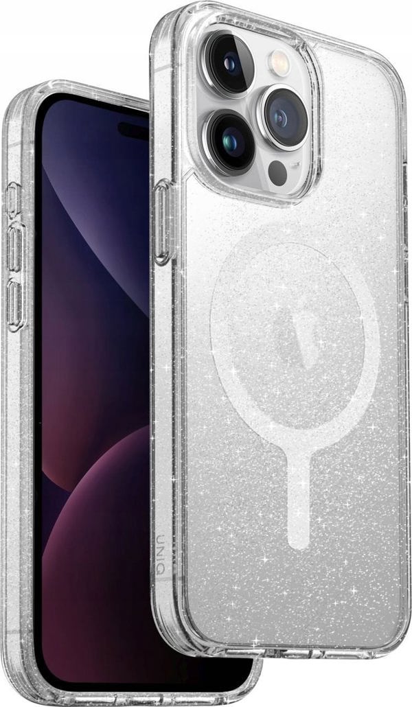 Uniq UNIQ θήκη LifePro Xtreme iPhone 15 Pro 6.1" Magclick Charging διαφανές/tinsel lucent