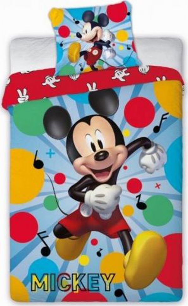 Univex Bis Πάπλωμα Βαμβακερό 160x200 MYSZKA MICKEY Μίκυ