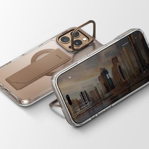 Uniq UNIQ θήκη Heldro Max iPhone 16 Pro 6.3" Magclick Charging διαφανές/καθαρό lucent