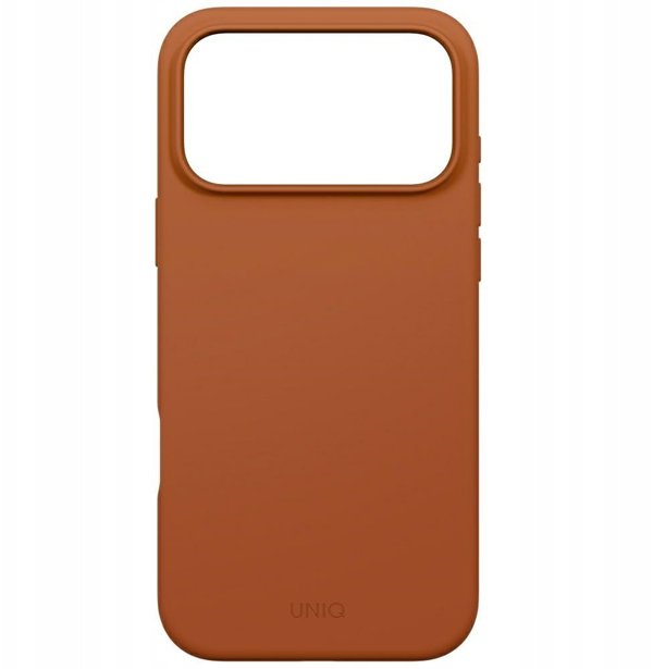 Θήκη UNIQ Lino για iPhone 17 Pro Max Magclick Φόρτιση Πορτοκαλί