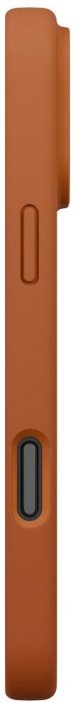 Θήκη UNIQ Lino για iPhone 17 Pro Max Magclick Φόρτιση Πορτοκαλί