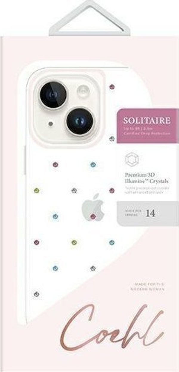 Uniq Etui UNIQ Coehl Solitaire Apple iPhone 14 διαφανές/clear