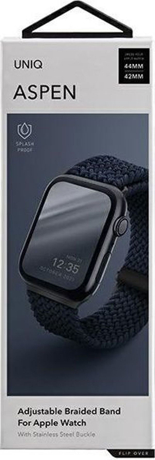 Uniq UNIQ λουράκι Aspen Apple Watch 44/42mm Πλεκτό μπλε/oxford blue