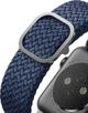 Uniq UNIQ λουράκι Aspen Apple Watch 44/42mm Πλεκτό μπλε/oxford blue