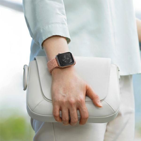 Uniq UNIQ λουράκι Aspen Apple Watch 44/42mm Πλεκτό μπλε/oxford blue