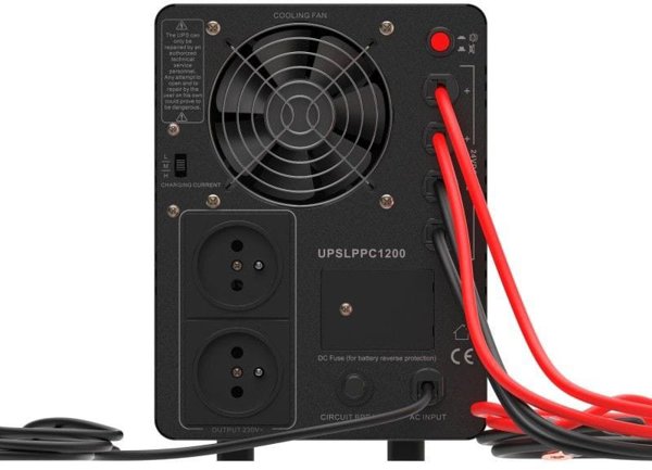 Green Cell UPS PowerCore 2000VA/1200W Αδιάλειπτη Παροχή Ρεύματος με AVR 24VDC