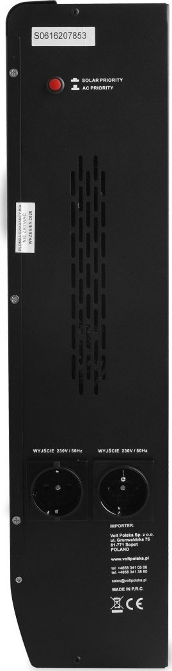 UPS Volt VOLT Zasilacz awaryjny SINUS PRO 5000 W 48/230V (3400/5000W)