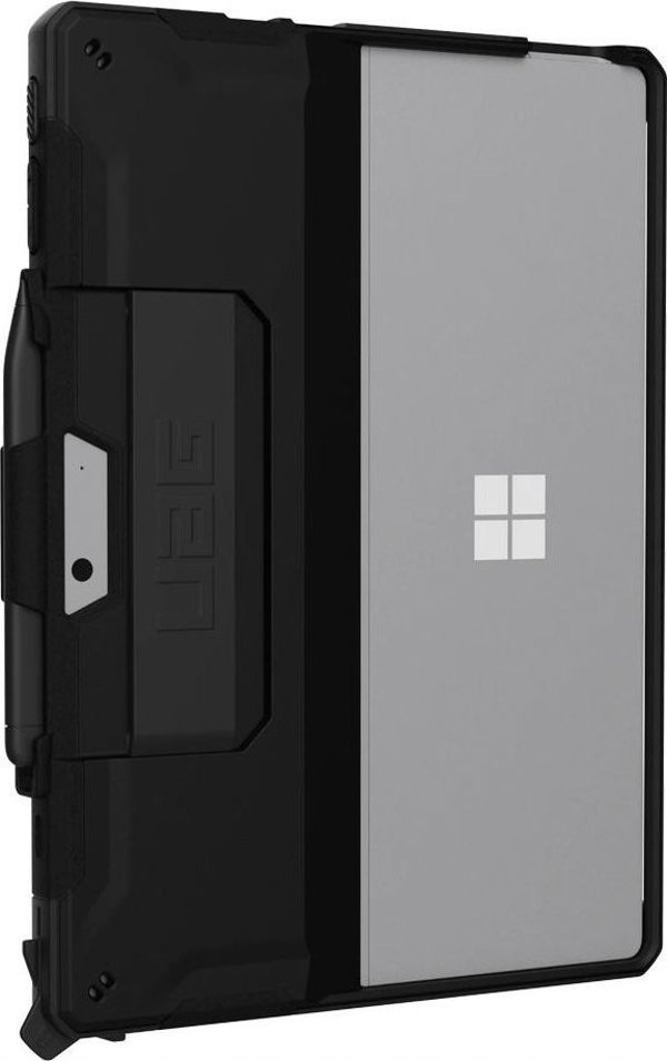 Urban UAG Scout - θήκη προστασίας με ενσωματωμένη βάση και λουράκι χειρός για Microsoft Surface Pro 9 (μαύρο)