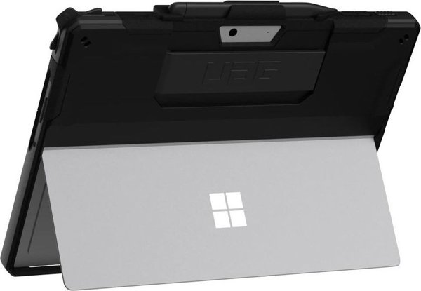 Urban UAG Scout - θήκη προστασίας με ενσωματωμένη βάση και λουράκι χειρός για Microsoft Surface Pro 9 (μαύρο)