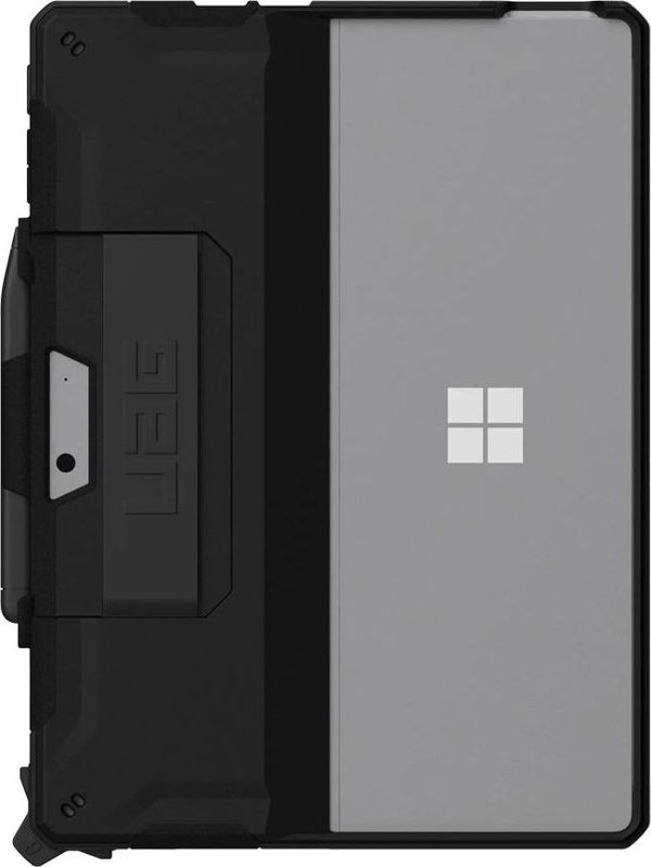 Urban UAG Scout - θήκη προστασίας με ενσωματωμένη βάση και λουράκι χειρός για Microsoft Surface Pro 9 (μαύρο)