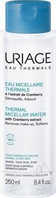 Uriage Thermal Micellar Water Micellar υγρό με εκχύλισμα cranberry για κανονικές και ξηρές επιδερμίδες 250ml 13027315 3661434009389