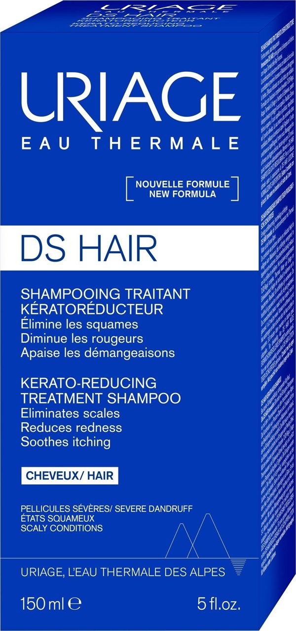 URIAGE_DS Hair Kreato- Μειωτική Θεραπεία Σαμπουάν ρυθμιστικό κερατίνης 150ml