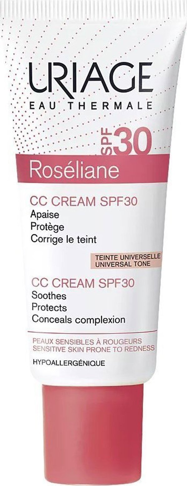 Uriage Roseliane CC Cream SPF30 Cream για αγγειακό δέρμα 40ml 13057799 3661434003417
