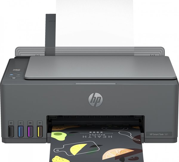 HP Smart Tank 581 Πολυμηχάνημα Inkjet Έγχρωμο MFP A4 12 ppm USB Wi-Fi Bluetooth