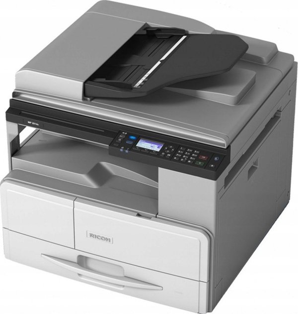 Πολυλειτουργική συσκευή Ricoh Ricoh MP 2014AD, Ασπρόμαυρος εκτυπωτής MFP, / εκτύπωση/ αντιγραφή/ σάρωση, τροφοδότης εγγράφων ARDF 50 φύλλων, A3-A4-A5, Αυτόματη εκτύπωση διπλής όψης, 350-1350 φύλλα, ταχύτητα 20 A4 ppm, ανάλυση-417378