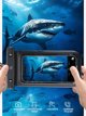 USAMS Usams Αδιάβροχη θήκη διπλή 6.7" IP68 μαύρο/black FSD1401 (YD014)